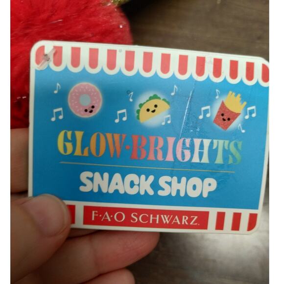 FAO Schwarz 11" Glow Brights Plush LED Lights & Sound French Fries Stuffed Toy - Picture 7 of 8